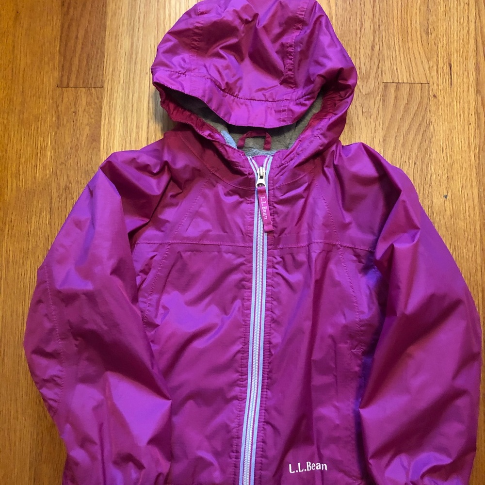 L.L Bean girls jacket size 4